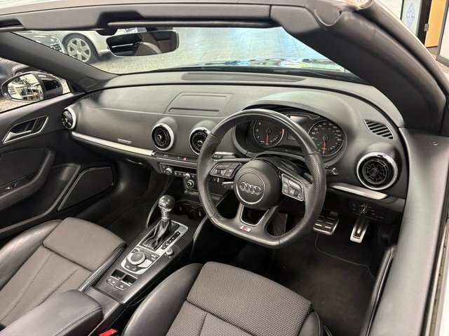 Audi A3 Cabriolet 2.0 Tfsi S Line Convertible S Tronic Qu Black #2
