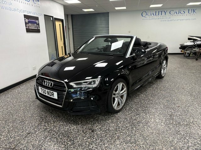 Audi A3 Cabriolet 2.0 Tfsi S Line Convertible S Tronic Qu Black #5