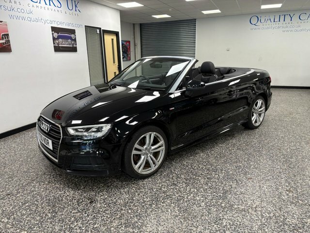 Audi A3 Cabriolet 2.0 Tfsi S Line Convertible S Tronic Qu Black #4