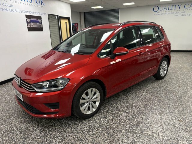 Volkswagen Golf SV 1.6 Tdi Bluemotion Tech Se Mpv Dsg Euro Red #4