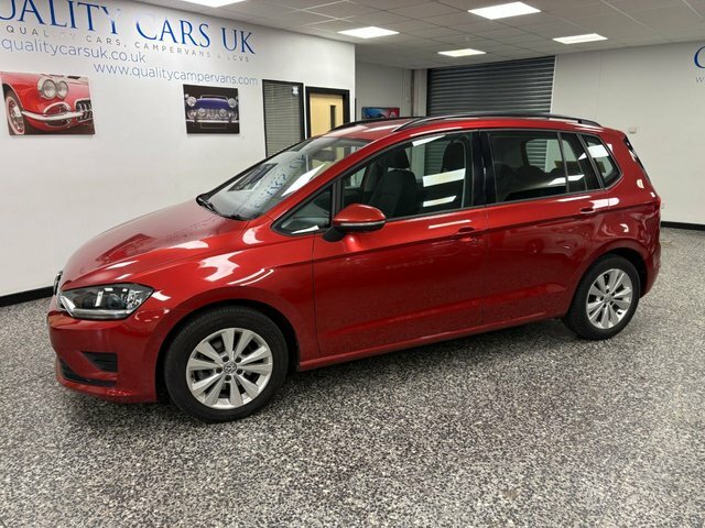 Volkswagen Golf SV 1.6 Tdi Bluemotion Tech Se Mpv Dsg Euro Red #3