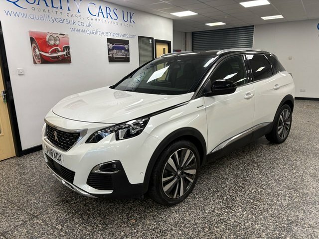 Peugeot 3008 1.6 Bluehdi Gt Line Premium Suv Eat Eur DV18KOX White #5