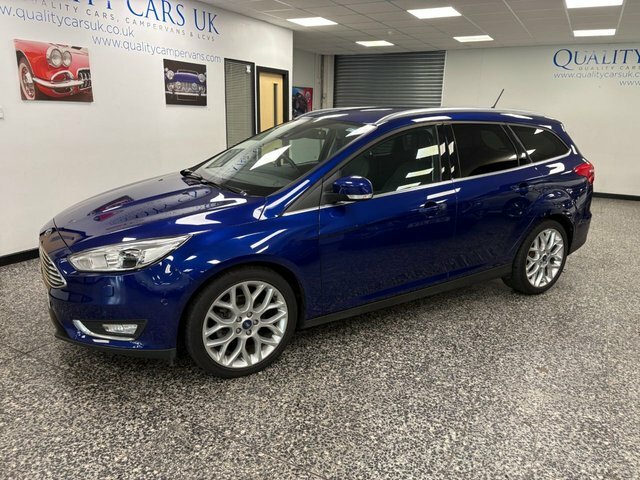 Ford Focus 1.5 Tdci Titanium X Estate Euro Blue