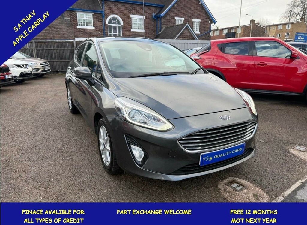 Ford Fiesta Hatchback 1.1 Ti-vct Zetec Euro 6 Ss 2019 Grey
