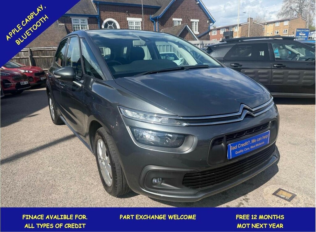 Citroen C4 Picasso Mpv 1.6 Bluehdi Touch Edition Euro 6 Ss 20 Grey
