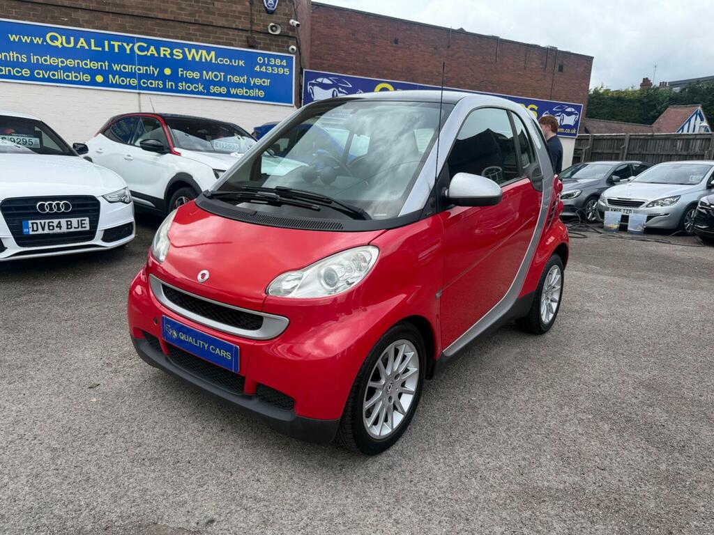 Smart Fortwo Coupe Coupe 1.0 Mhd Passion Softtouch Euro 5 Ss Red #2