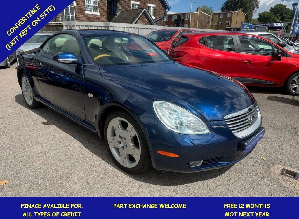 Lexus SC Convertible 4.3 430 200404 Blue