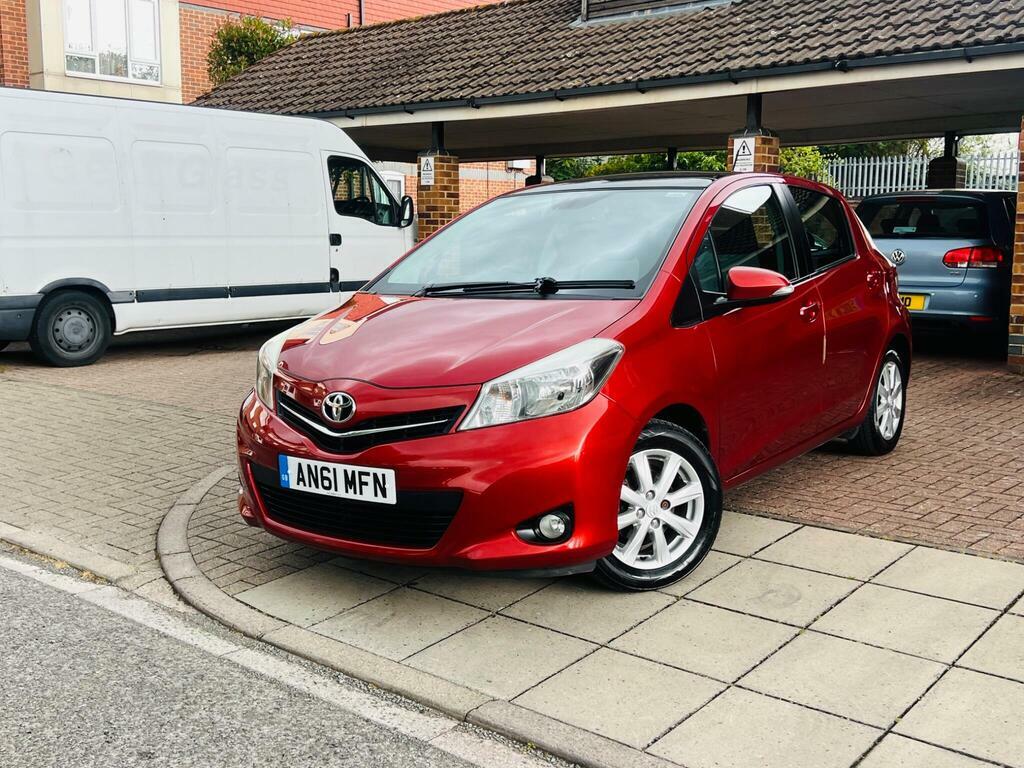 Toyota Yaris 1.33 Dual Vvt-i T Spirit Multidrive S Euro 5 AN61MFN Red #2