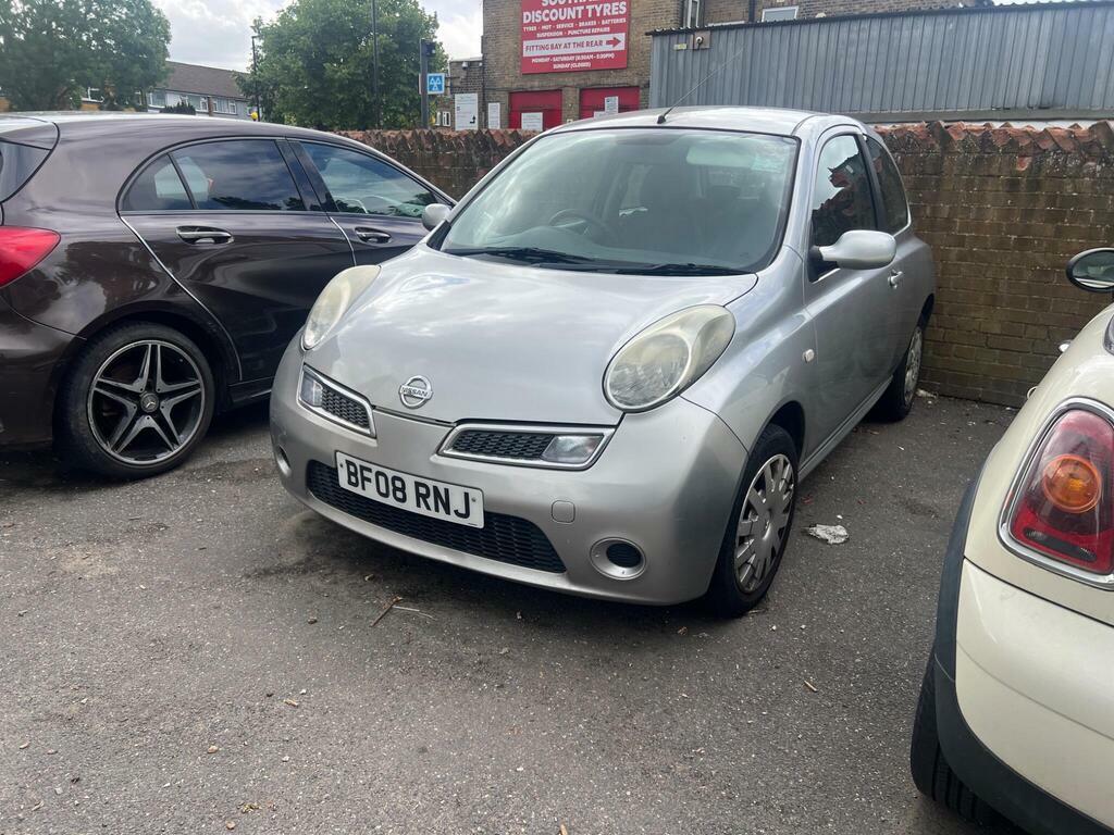 Nissan Micra 1.2 16V Acenta Silver #2