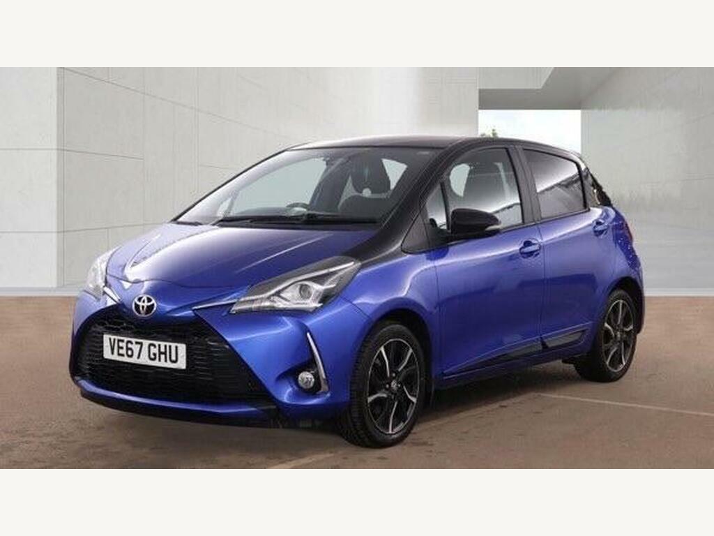 Toyota Yaris 1.5 Vvt-i Blue Bi-tone Euro 6 Blue #2