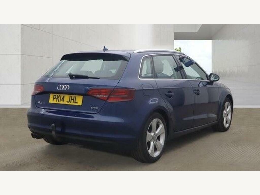 Audi A3 1.4 Tfsi Sport Sportback S Tronic Euro 5 S S PK14JHL Blue #4
