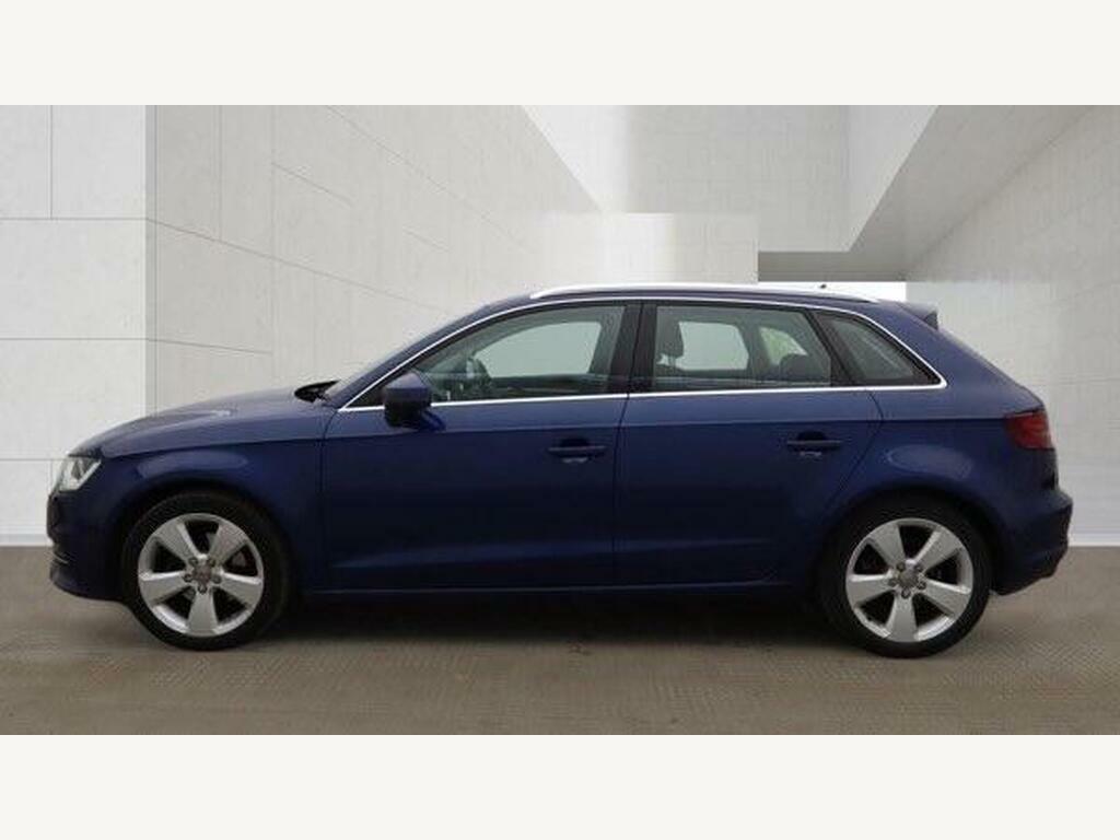 Audi A3 1.4 Tfsi Sport Sportback S Tronic Euro 5 S S PK14JHL Blue #6