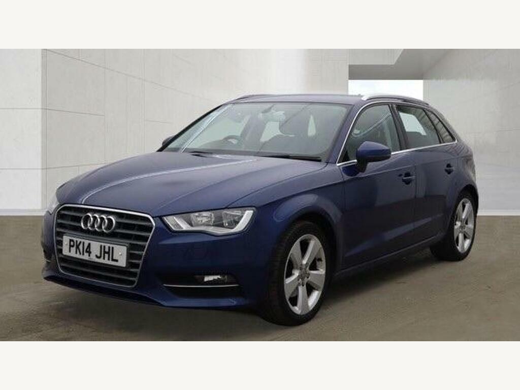 Audi A3 1.4 Tfsi Sport Sportback S Tronic Euro 5 S S PK14JHL Blue #2