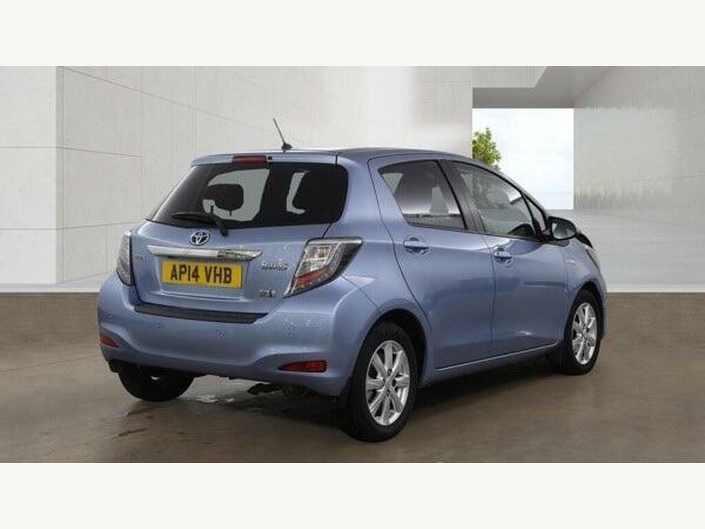 Toyota Yaris 1.5 Vvt-h Icon Plus Cvt Euro 5 Blue #4