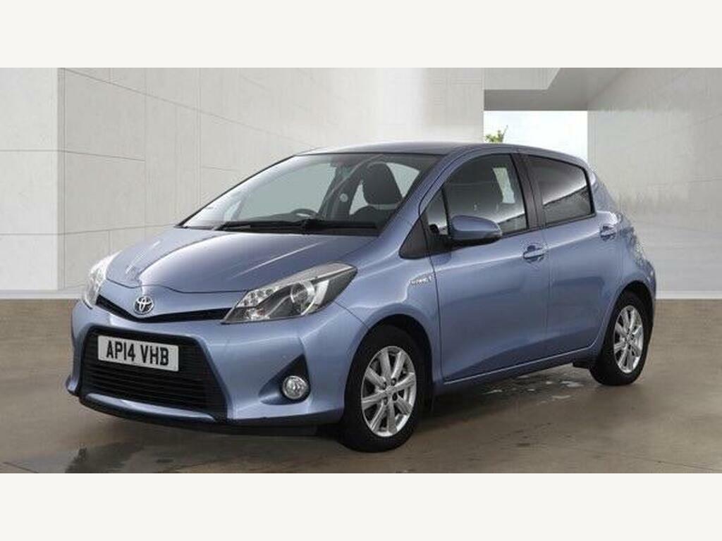 Toyota Yaris 1.5 Vvt-h Icon Plus Cvt Euro 5 Blue #2