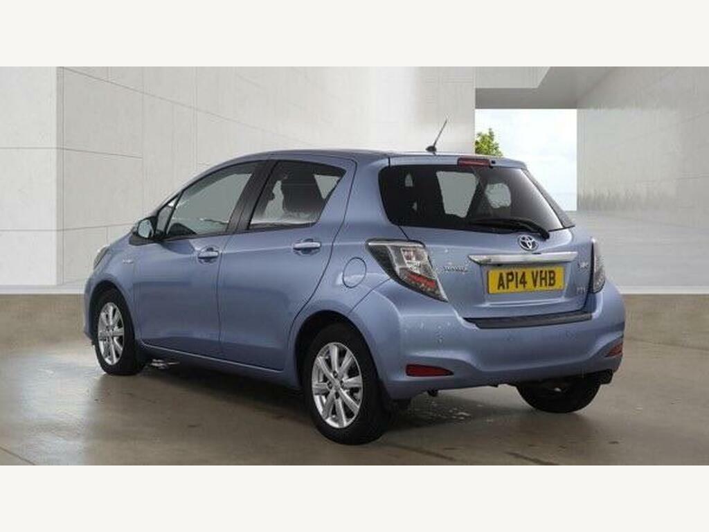Toyota Yaris 1.5 Vvt-h Icon Plus Cvt Euro 5 Blue #3