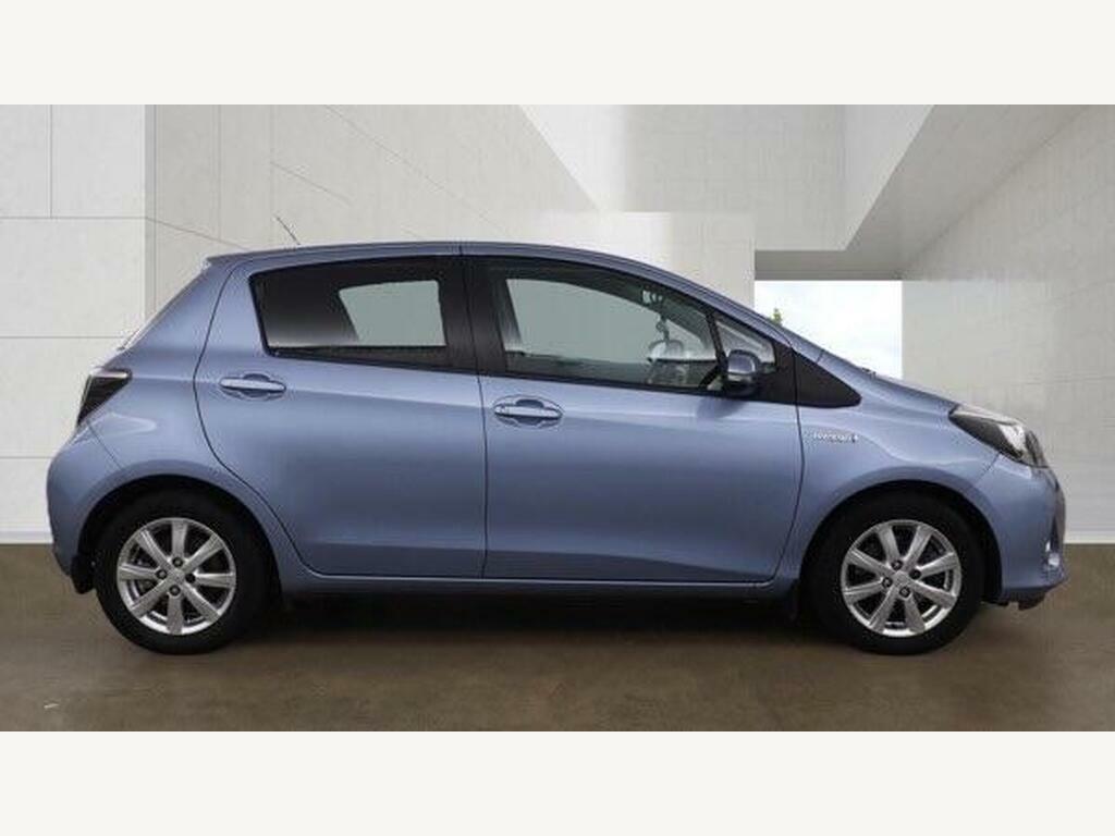 Toyota Yaris 1.5 Vvt-h Icon Plus Cvt Euro 5 Blue #5