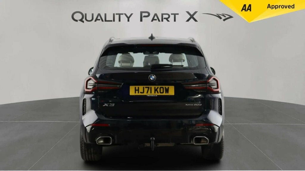 BMW X3 2L M Sport HJ71KOW Black #6