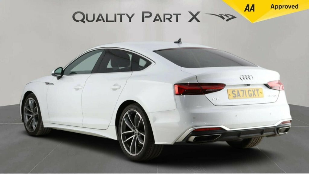 Audi A5 2L S Line SA71GXT White #6