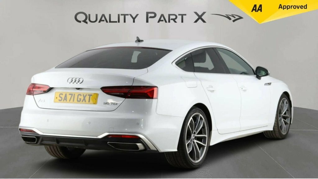 Audi A5 2L S Line SA71GXT White #5