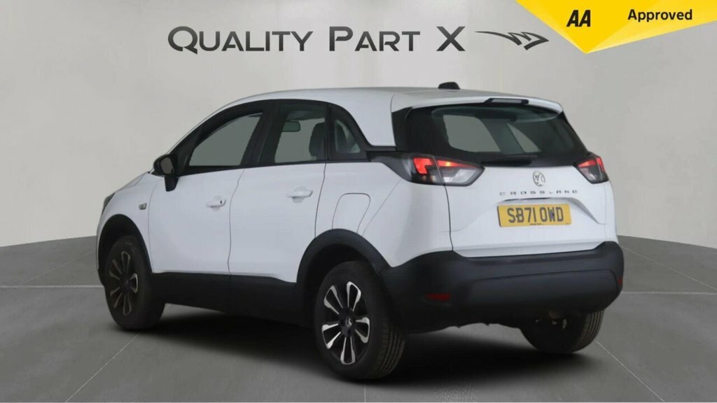 Vauxhall Crossland Suv SB71OWD White #5