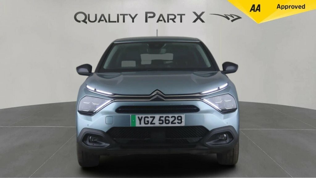 Citroen e-C4 Hatchback YGZ5629 Blue #2