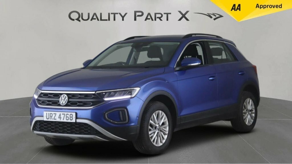 Volkswagen T-Roc Suv URZ4768 Blue #3