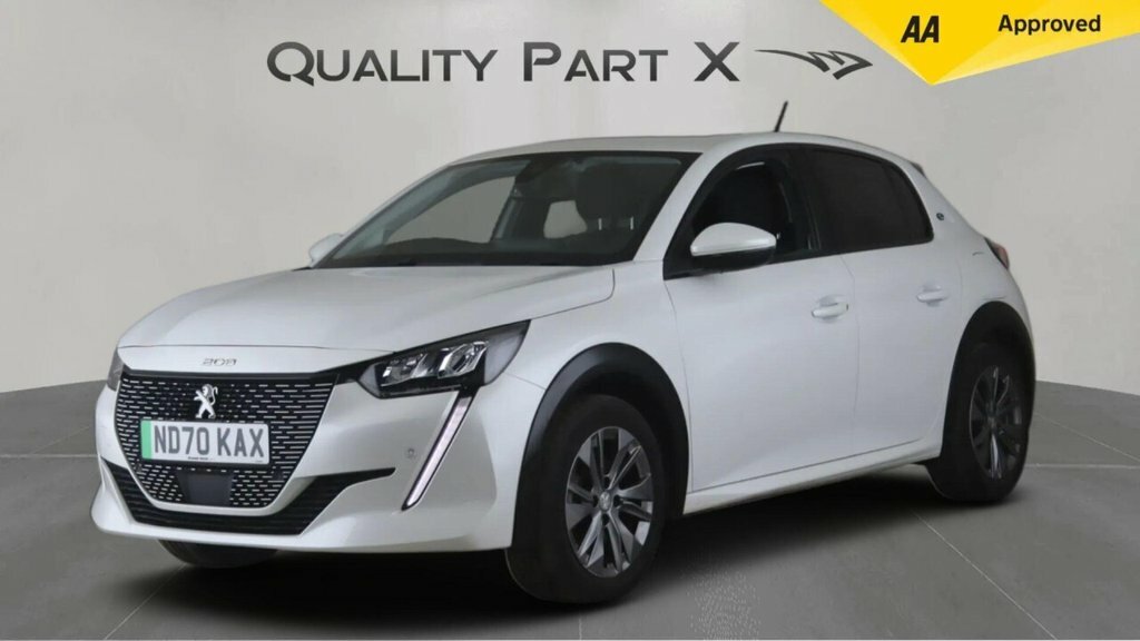 Peugeot e-208 Hatchback ND70KAX White #3