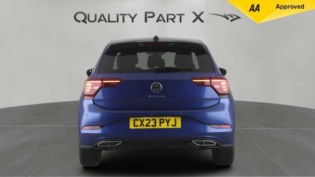 Volkswagen Polo 1L R-line CX23PYJ Blue #5