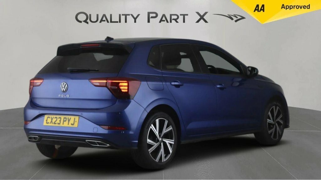 Volkswagen Polo 1L R-line CX23PYJ Blue #6