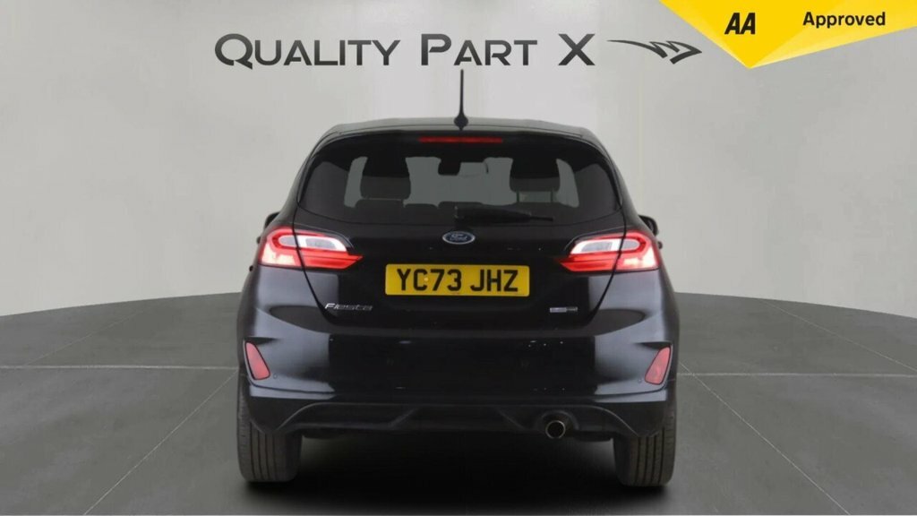 Ford Fiesta Hatchback YC73JHZ Black #5