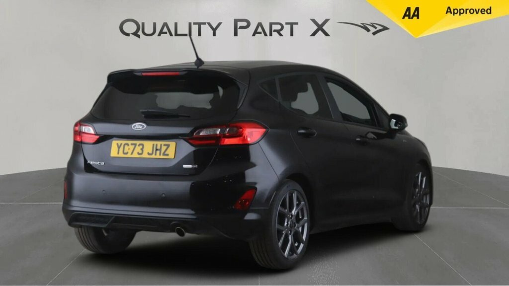 Ford Fiesta Hatchback YC73JHZ Black #6