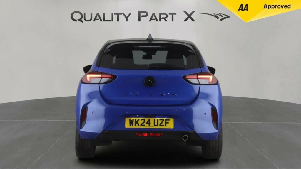 Vauxhall Corsa Hatchback WK24UZF Blue #6