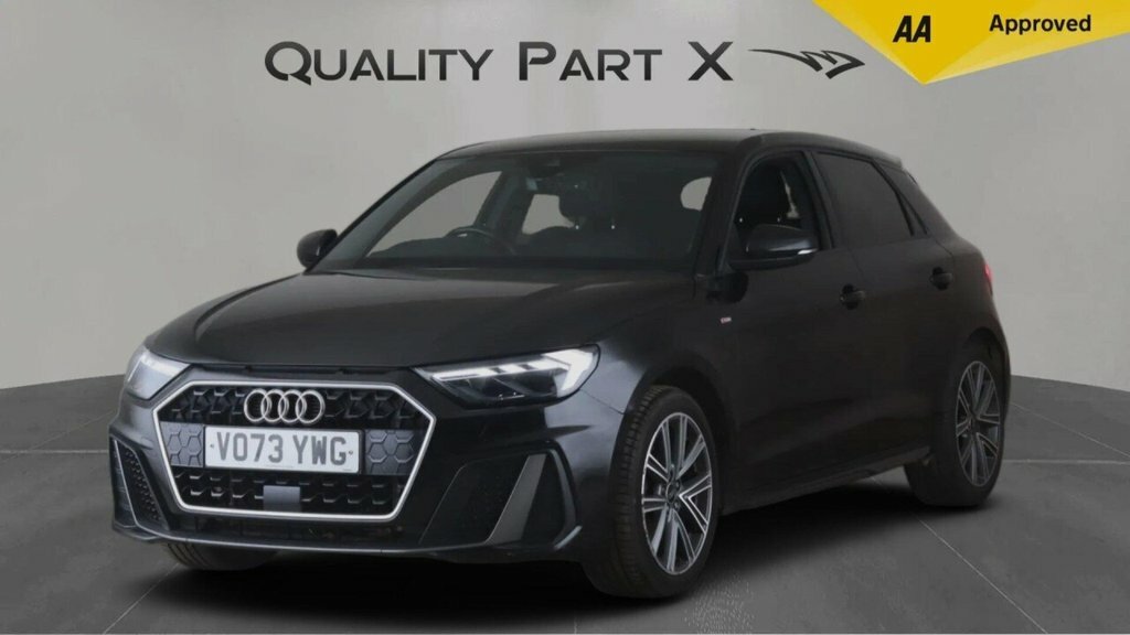 Audi A1 Hatchback VO73YWG Black #2