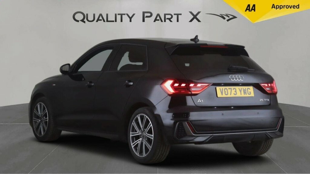 Audi A1 Hatchback VO73YWG Black #4