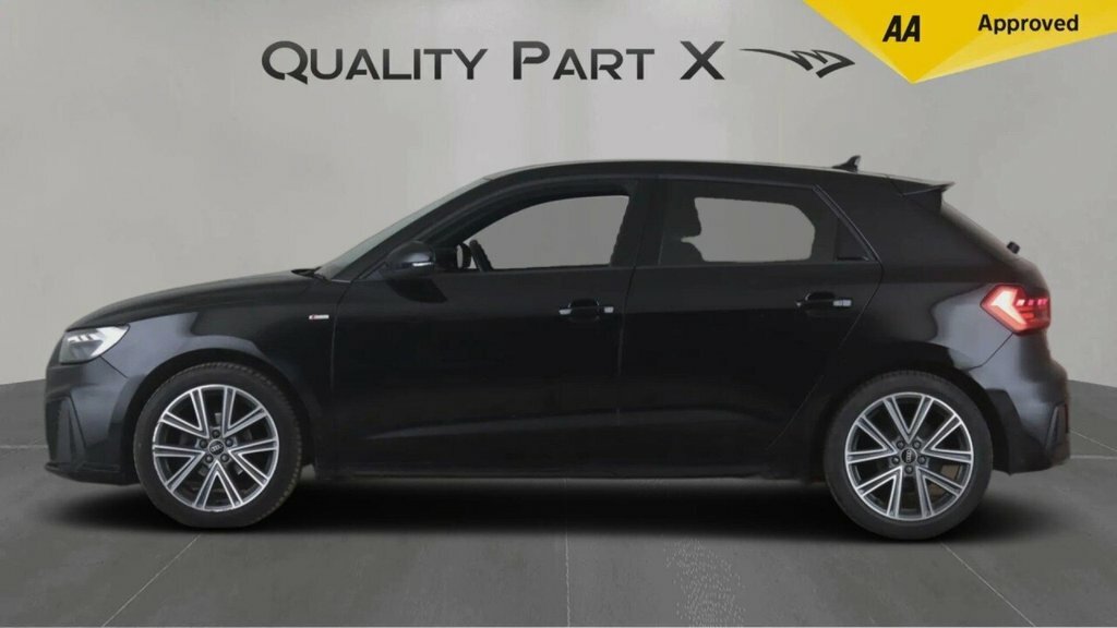 Audi A1 Hatchback VO73YWG Black #3