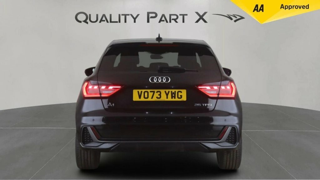 Audi A1 Hatchback VO73YWG Black #5