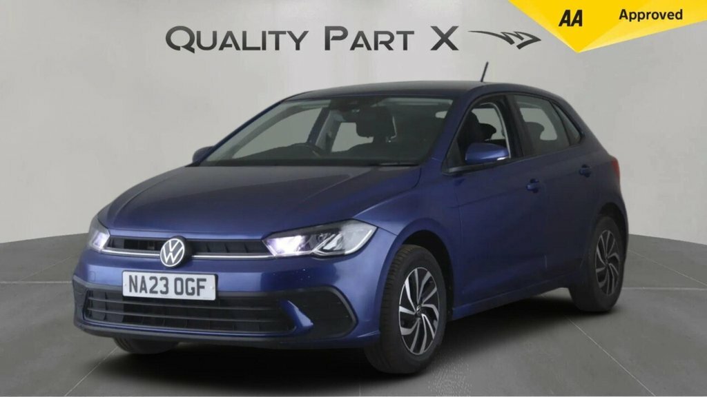 Volkswagen Polo Hatchback NA23OGF Blue #2