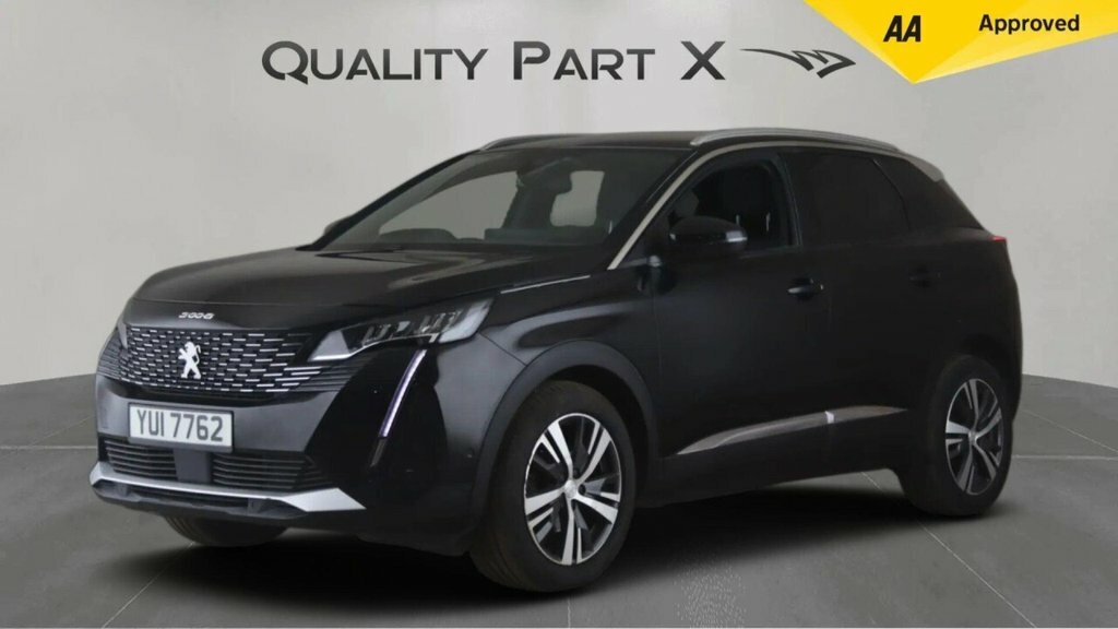 Peugeot 3008 Suv YUI7762 Black #3
