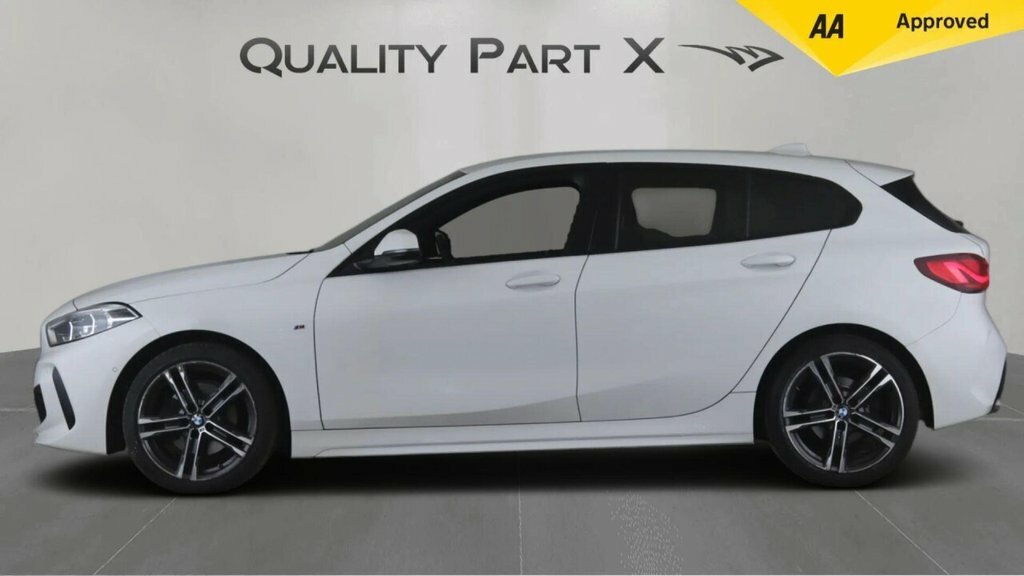 BMW 1 Series Hatchback HX24KWM White #3