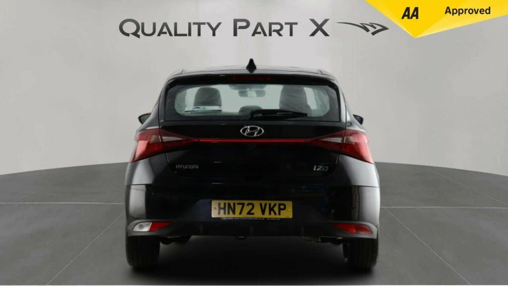 Hyundai I20 Hatchback HN72VKP Black #6