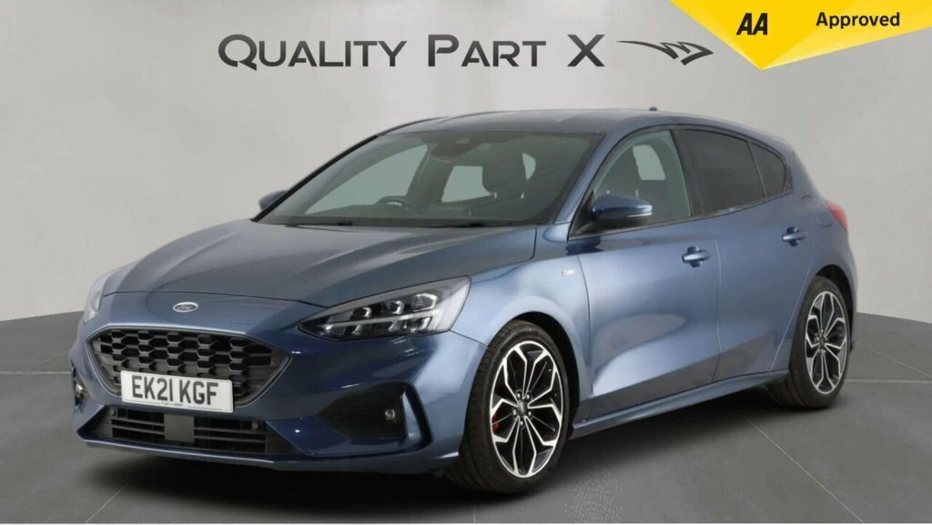 Ford Focus Hatchback EK21KGF Blue #3