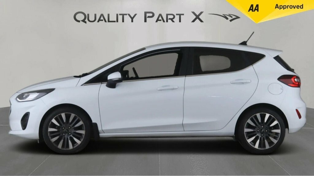 Ford Fiesta Hatchback URZ3860 White #3