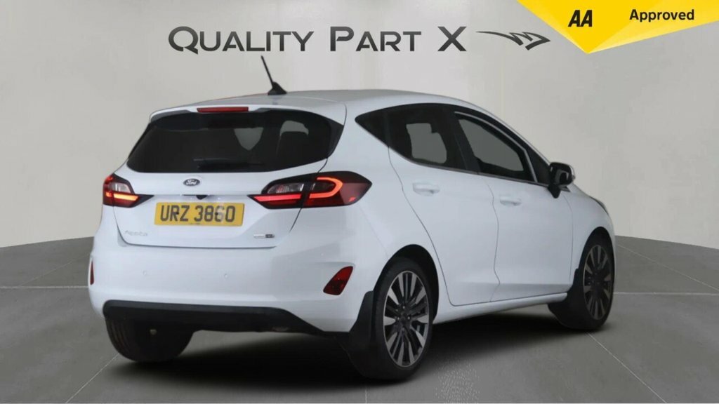 Ford Fiesta Hatchback URZ3860 White #6