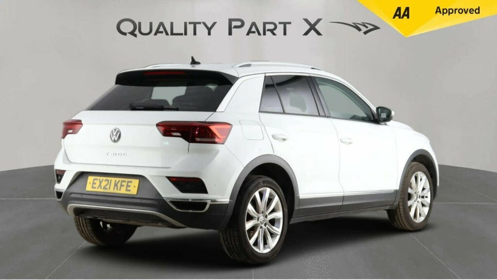 Volkswagen T-Roc Suv EX21KFE White #5