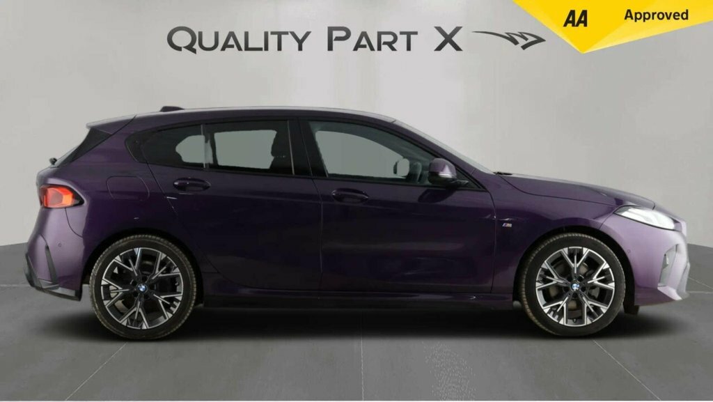 BMW 1 Series Hatchback YE25XLM Purple #4