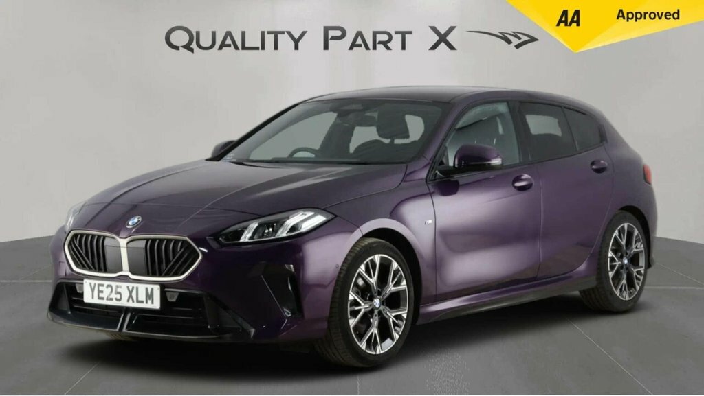 BMW 1 Series Hatchback YE25XLM Purple #3