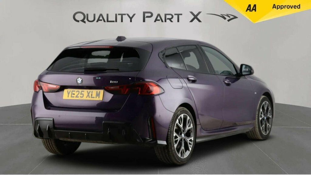BMW 1 Series Hatchback YE25XLM Purple #5