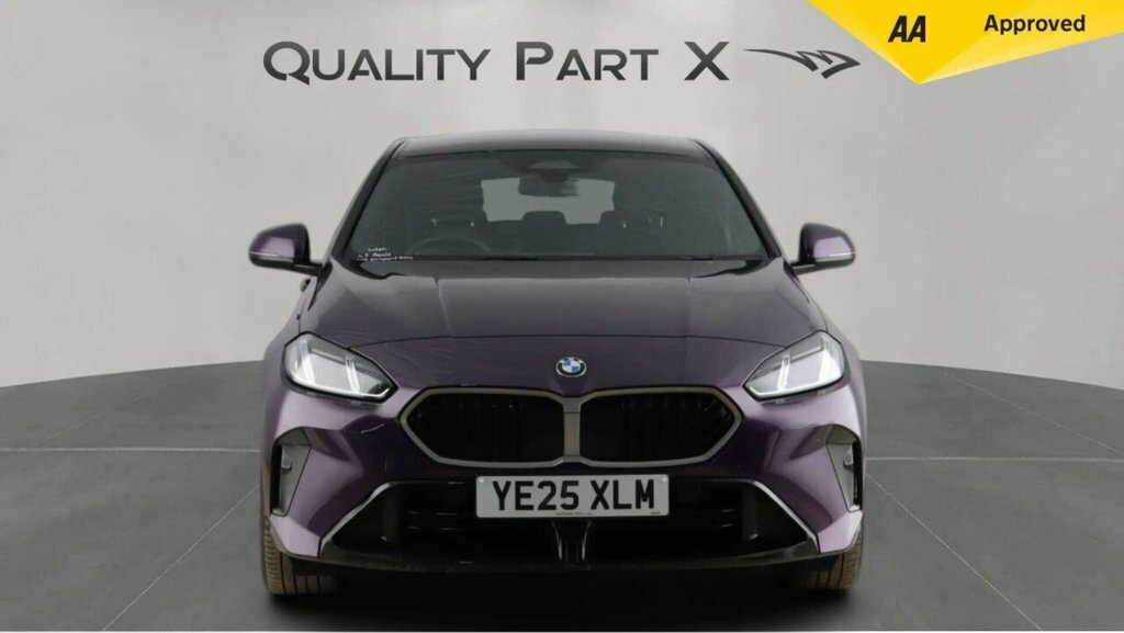 BMW 1 Series Hatchback YE25XLM Purple #2