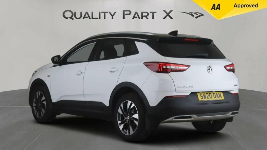 Vauxhall Grandland X Suv SW20OAM White #4